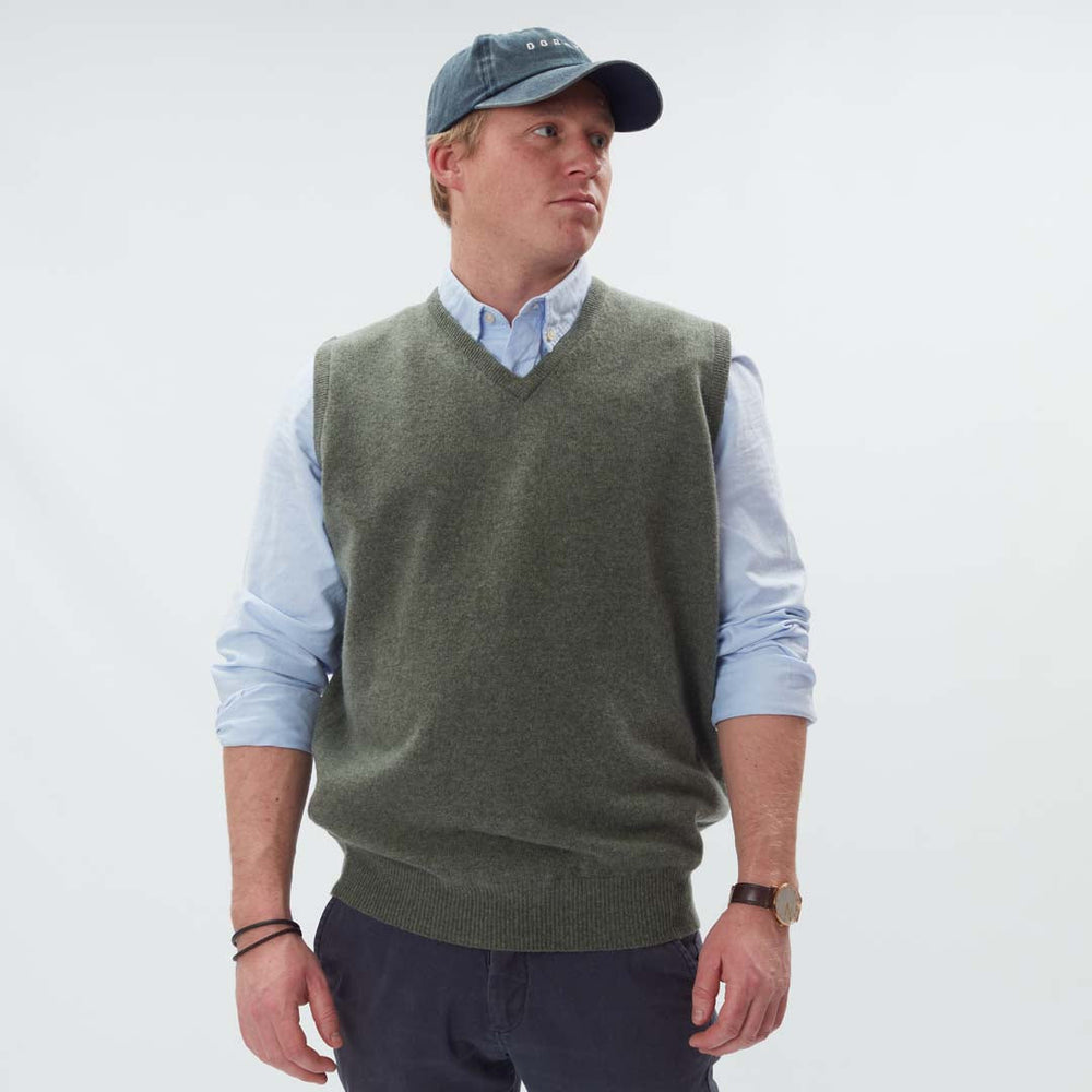 Lambswool men slip-over