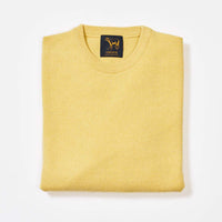 Lambswool crew neck - Daffodil