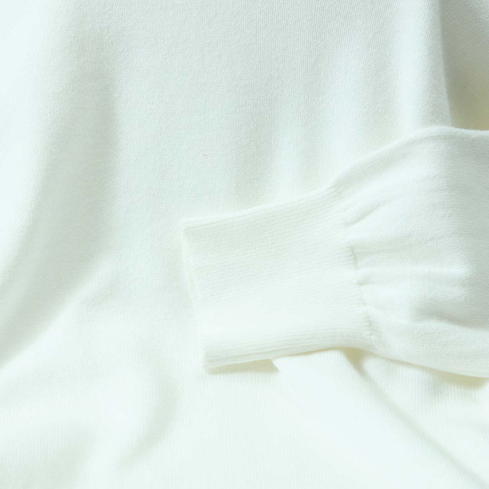 Cotton V-neck - Ecru