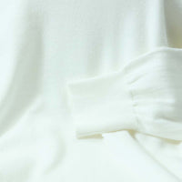 Cotton V-neck - Ecru