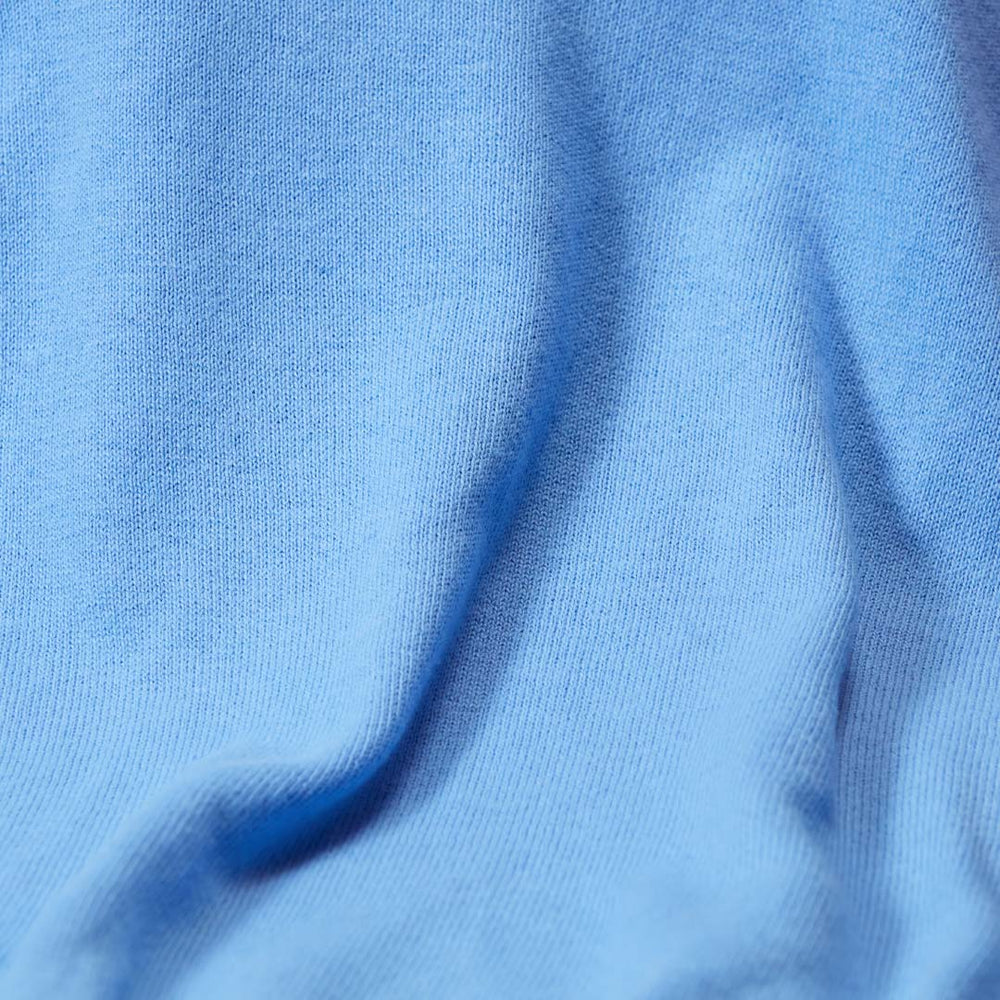 Cotton crew neck - Light blue