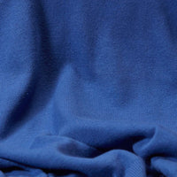 Cotton quarter zip - Mid blue