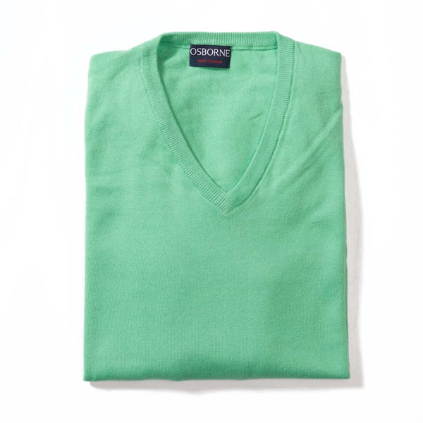 Cotton V-neck - Springtime
