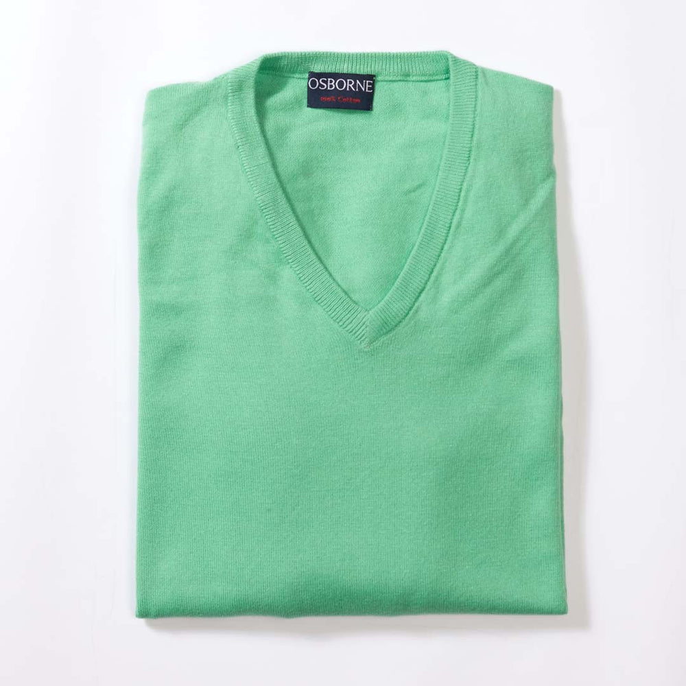 Cotton V-neck - Springtime