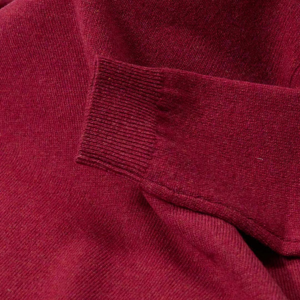 Lambswool crew neck women - Rhubarb 408