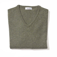 Lammwolle V-Ausschnitt damen - Landscape