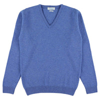 Lambswool V-neck women - River