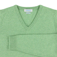 Lambswool V-neck women - Springtime