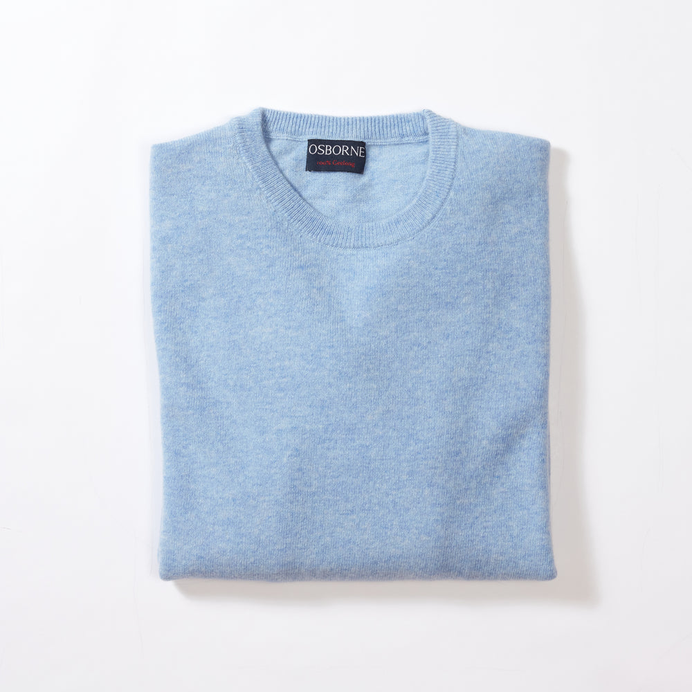 Geelong crew neck - Glacier