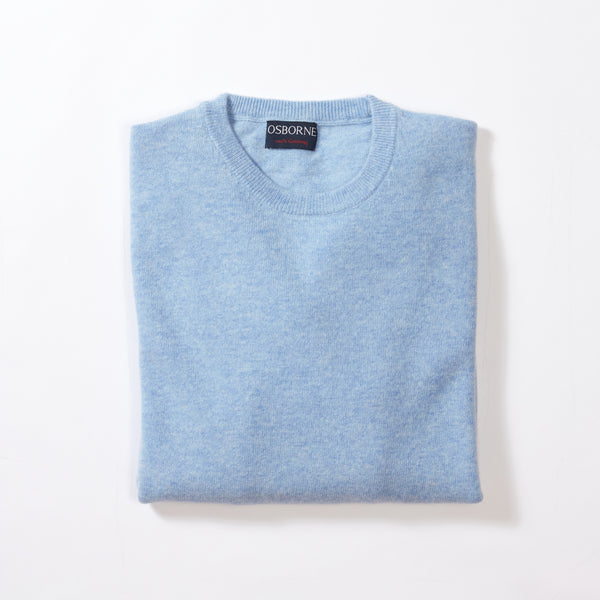 Geelong crew neck - Glacier