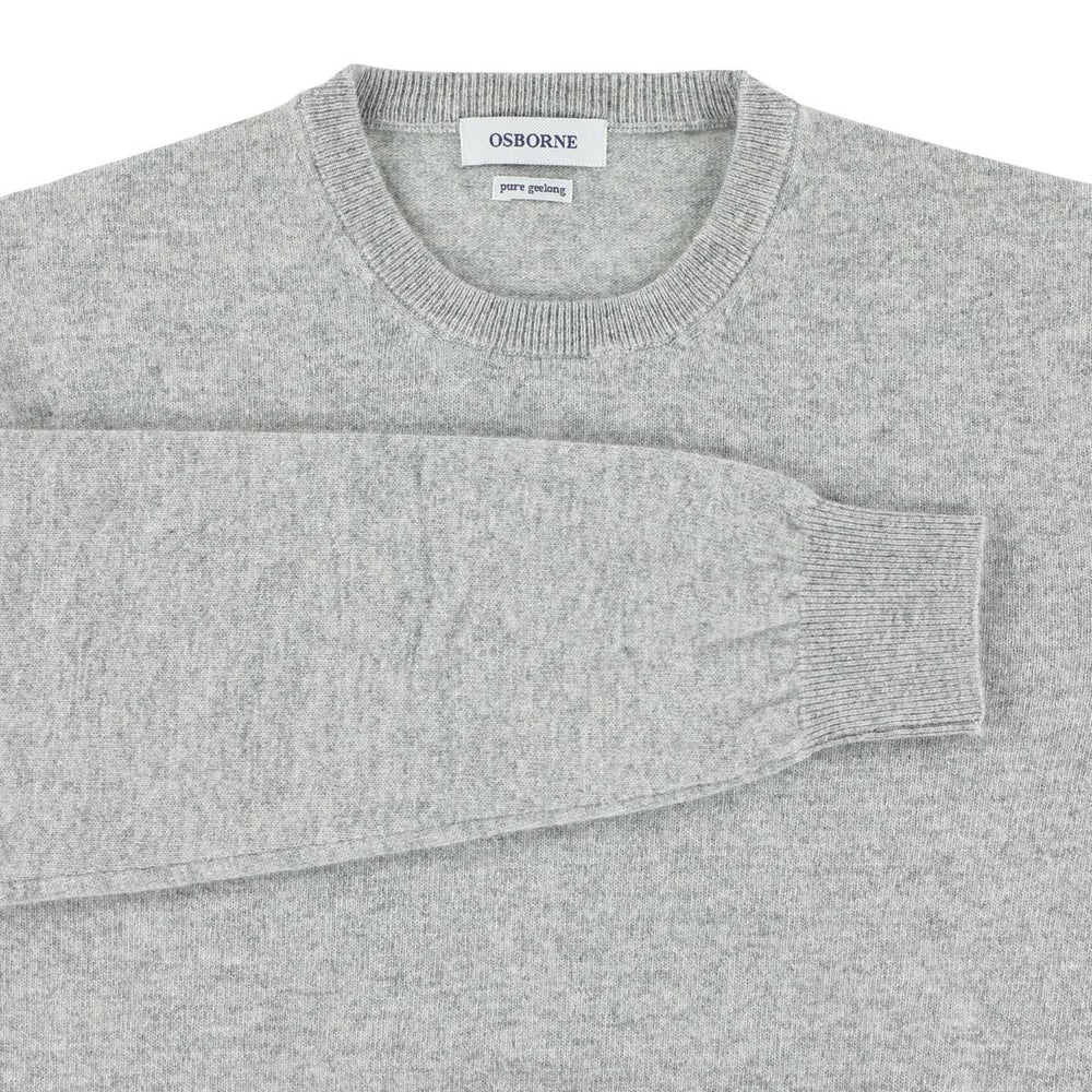 Geelong crew neck - Silver