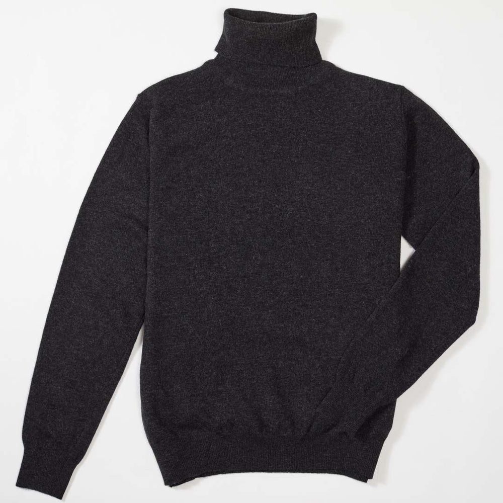 Geelong roll neck - Charcoal