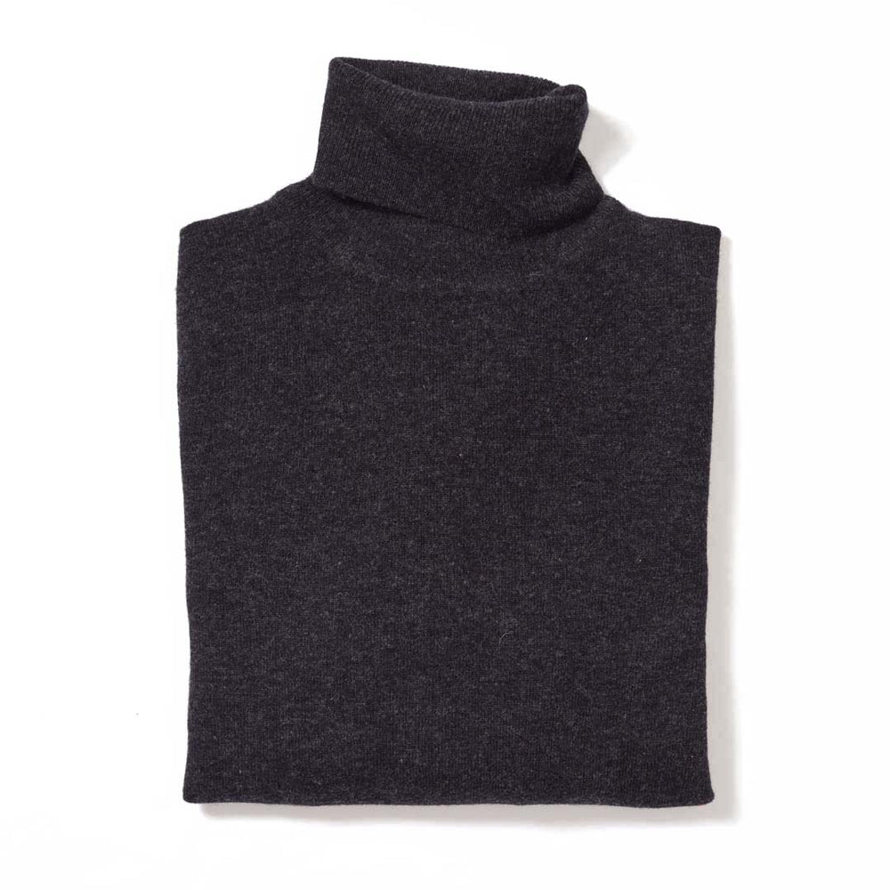Geelong roll neck - Charcoal