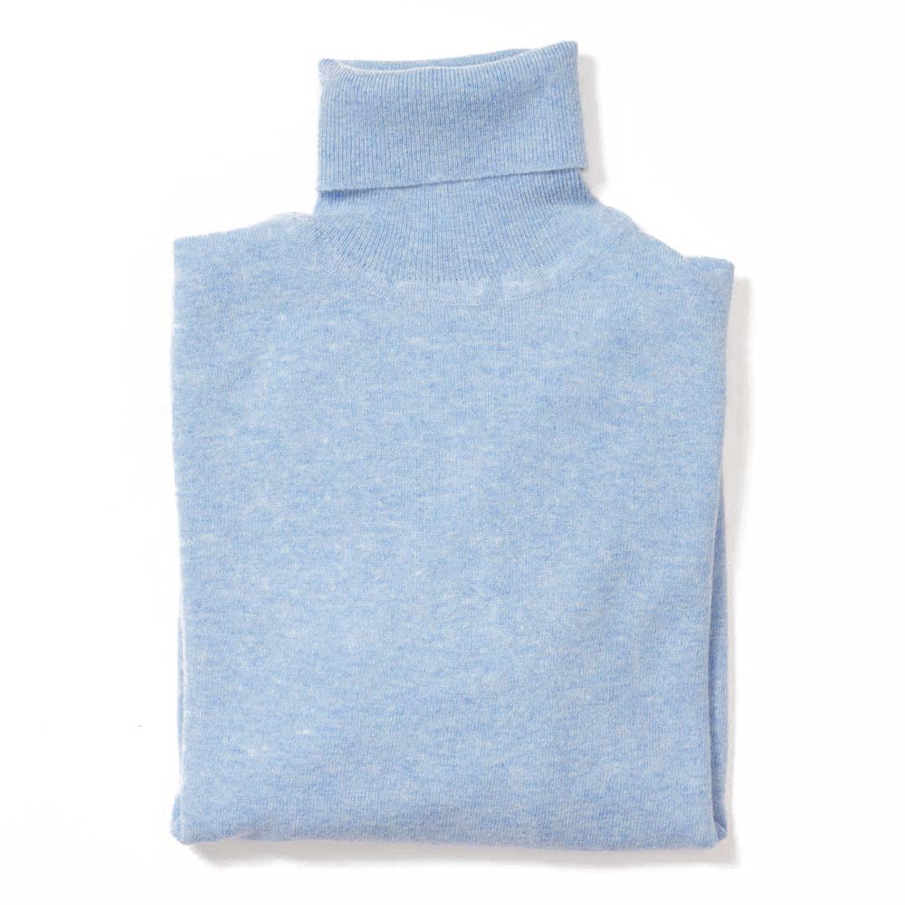 Geelong roll neck - Glacier