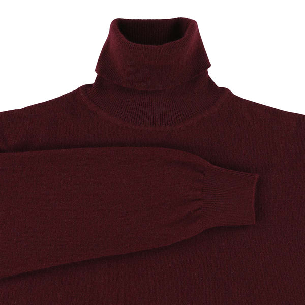 Geelong roll neck - Damson