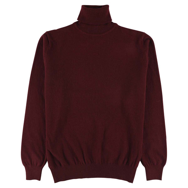 Geelong roll neck - Damson