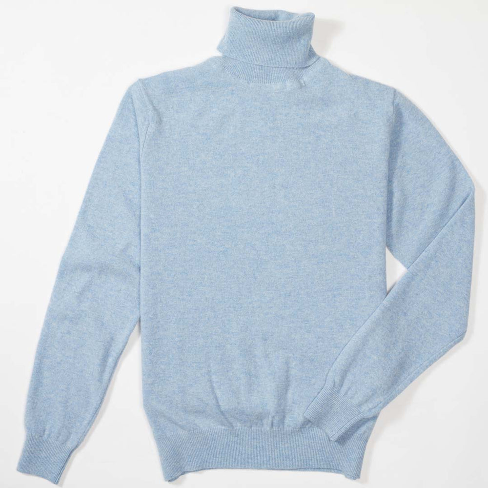 Geelong roll neck - Glacier