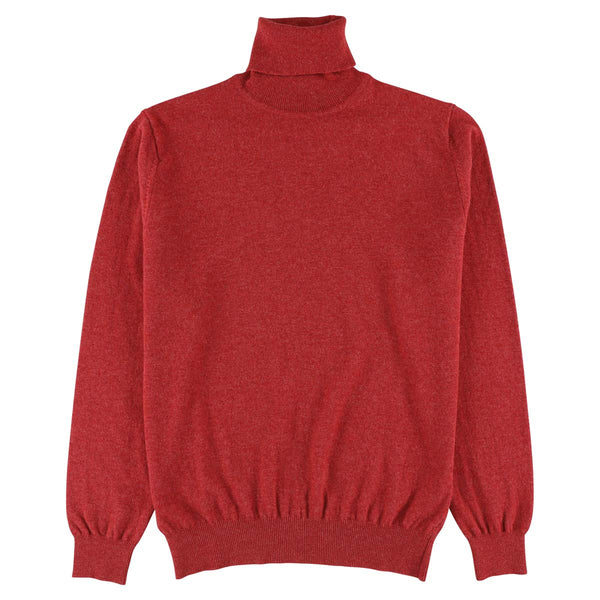 Geelong roll neck - Poppy Melange