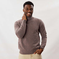 Geelong roll neck - Teak