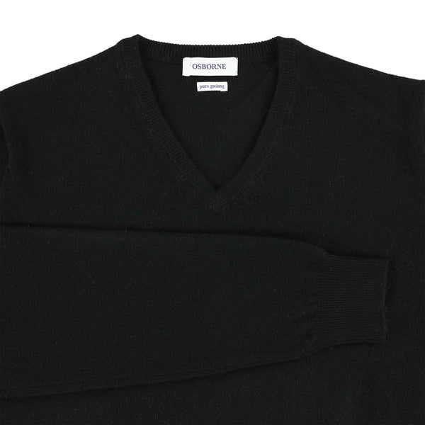 Geelong V-neck - Black