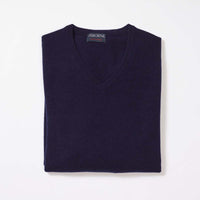 Geelong V-neck - Navy