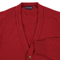 Lambswool butonned cardigan - Poppy Melange