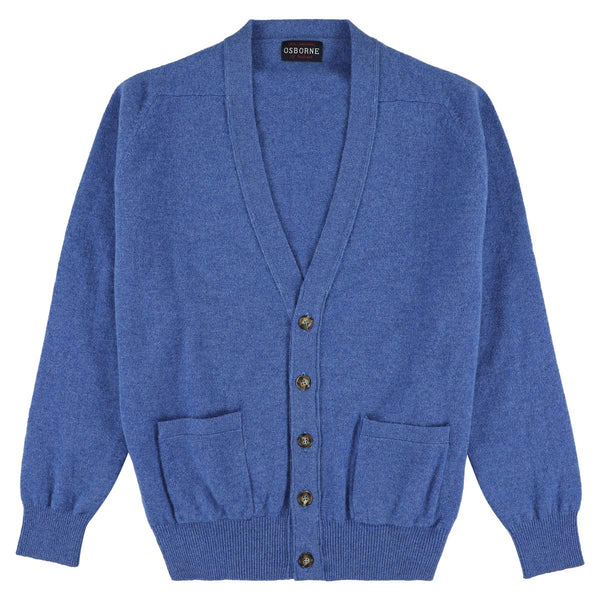 Lambswool butonned cardigan - River