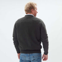 Lambswool butonned cardigan - Seaweed