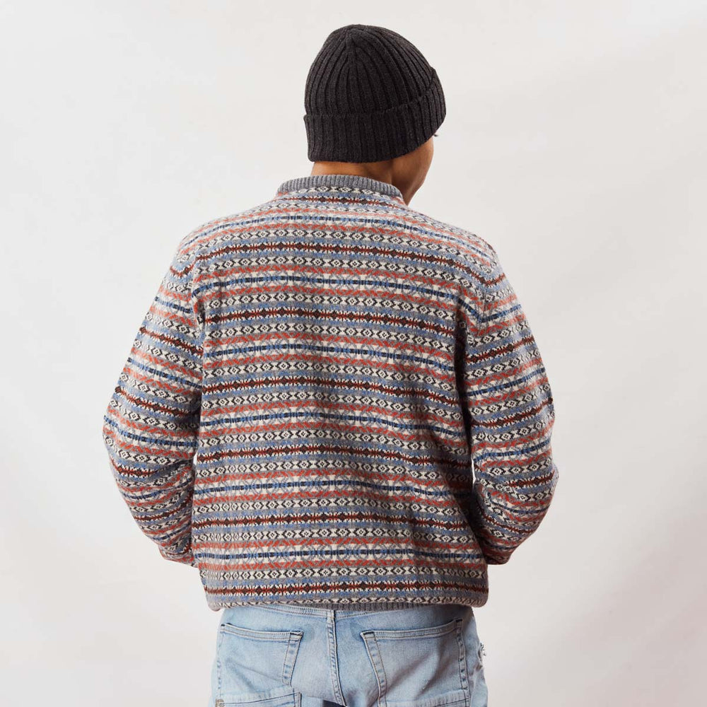 Lambswool Fair Isle crew neck - Col4