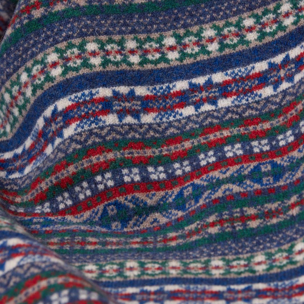 Lambswool Fair Isle crew neck - Col 5