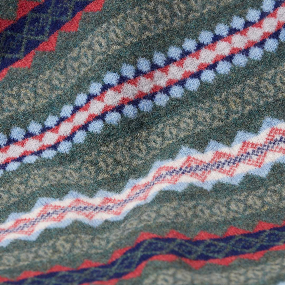 Lambswool Fair Isle crew neck - Col 9