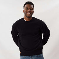 Lambswool crew neck - Black