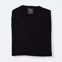 Lambswool crew neck - Black