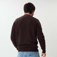 Lambswool crew neck - Bournville 426