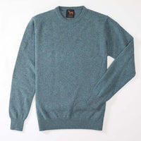 Lambswool crew neck - Caspian