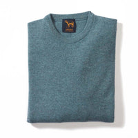 Lambswool crew neck - Caspian