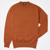 Lambswool crew neck - Chesnut