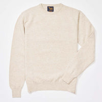 Lambswool crew neck - Clay