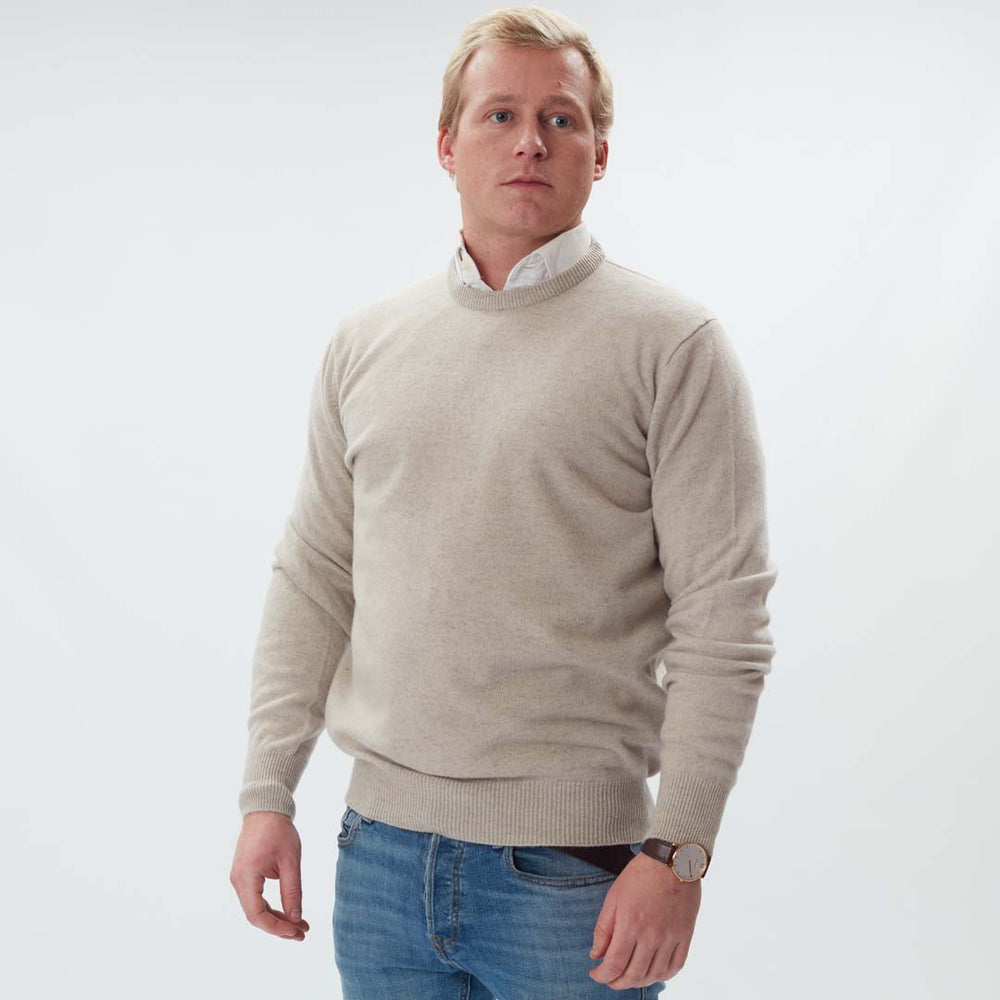 Lana d'agnello girocollo - Clay