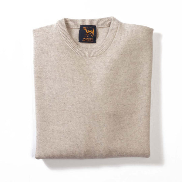 Lana d'agnello girocollo - Clay