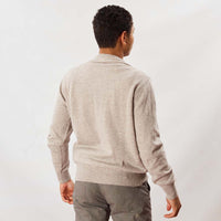 Lambswool crew neck - Cobble