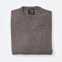 Lambswool crew neck - Cocoa