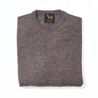 Lambswool crew neck - Cocoa
