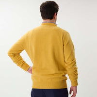 Lambswool crew neck - Corn