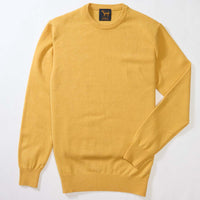 Lambswool crew neck - Corn