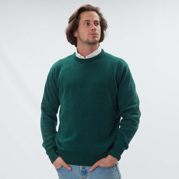 Lambswool crew neck - Cossack
