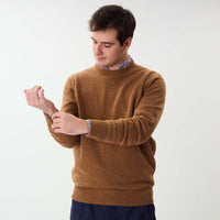 Lana d'agnello girocollo - Driftwood