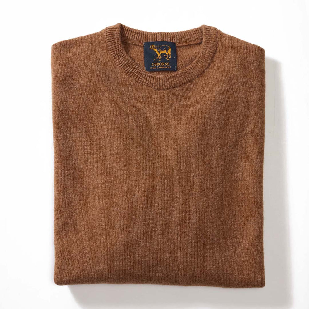 Lana d'agnello girocollo - Driftwood