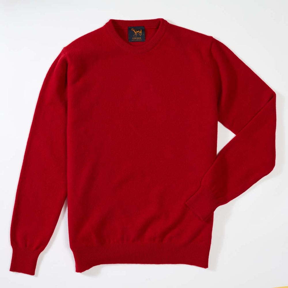 Lana d'agnello girocollo - Dubonnet