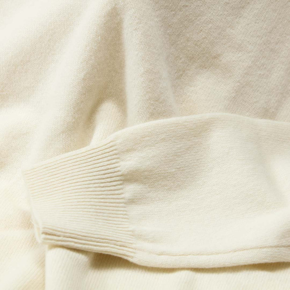 Lambswool crew neck - Ecru